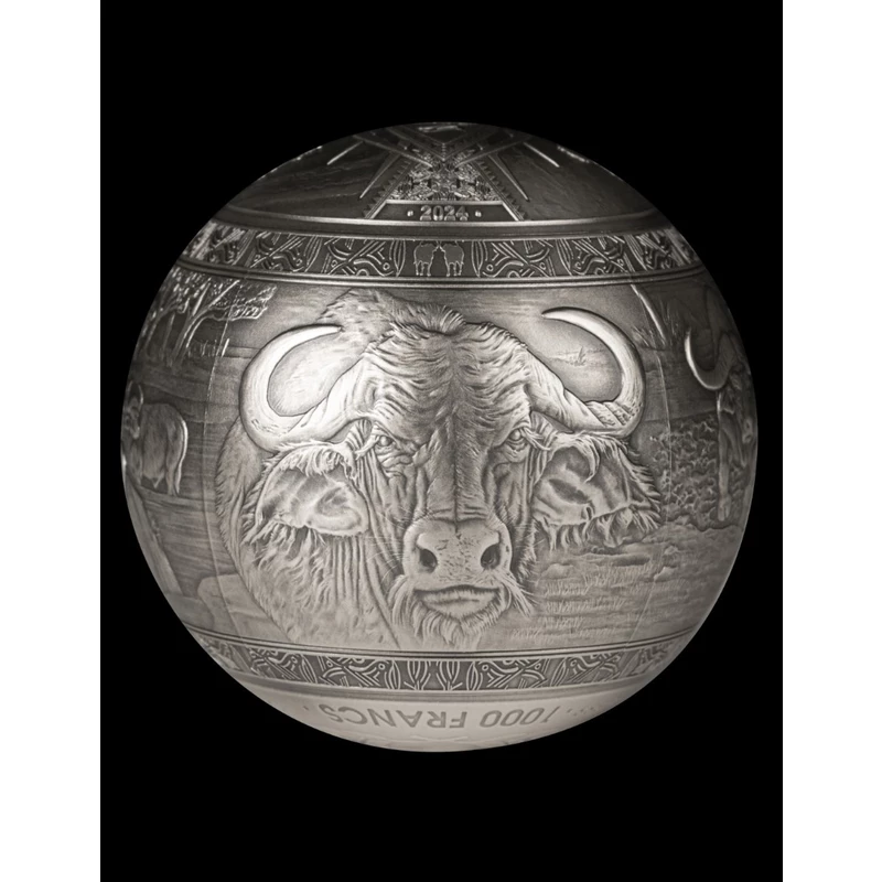 Djibouti Silver Coin Buffalo 2024 1 Kg Collectible coins