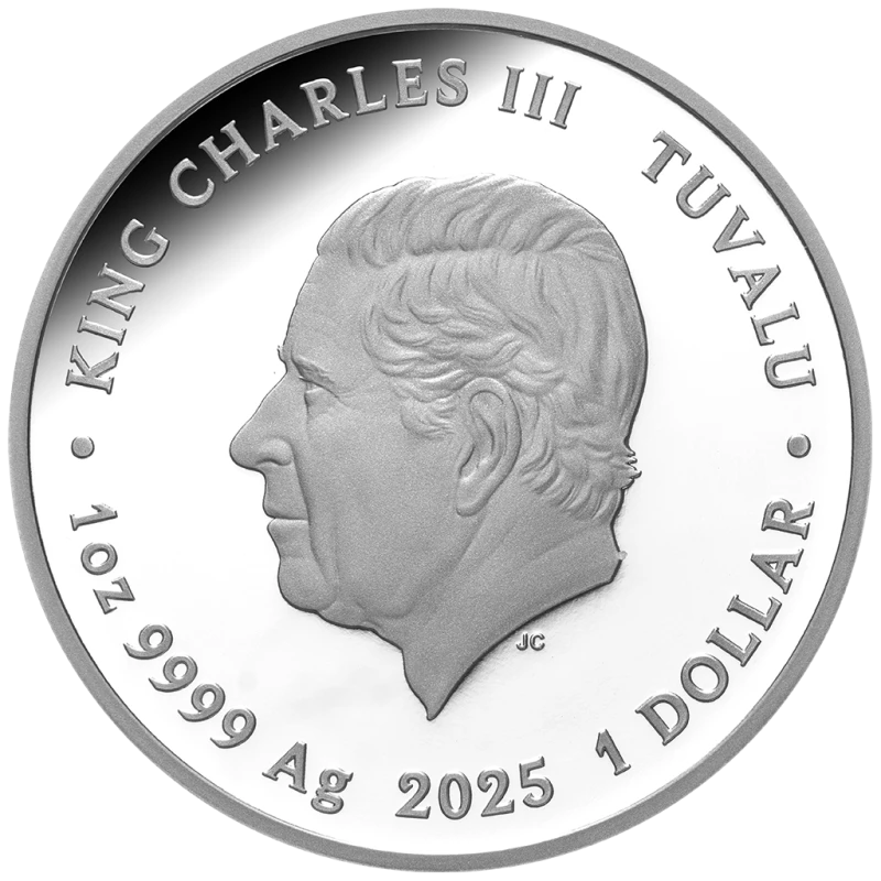 Stříbrná mince Tuvalu 