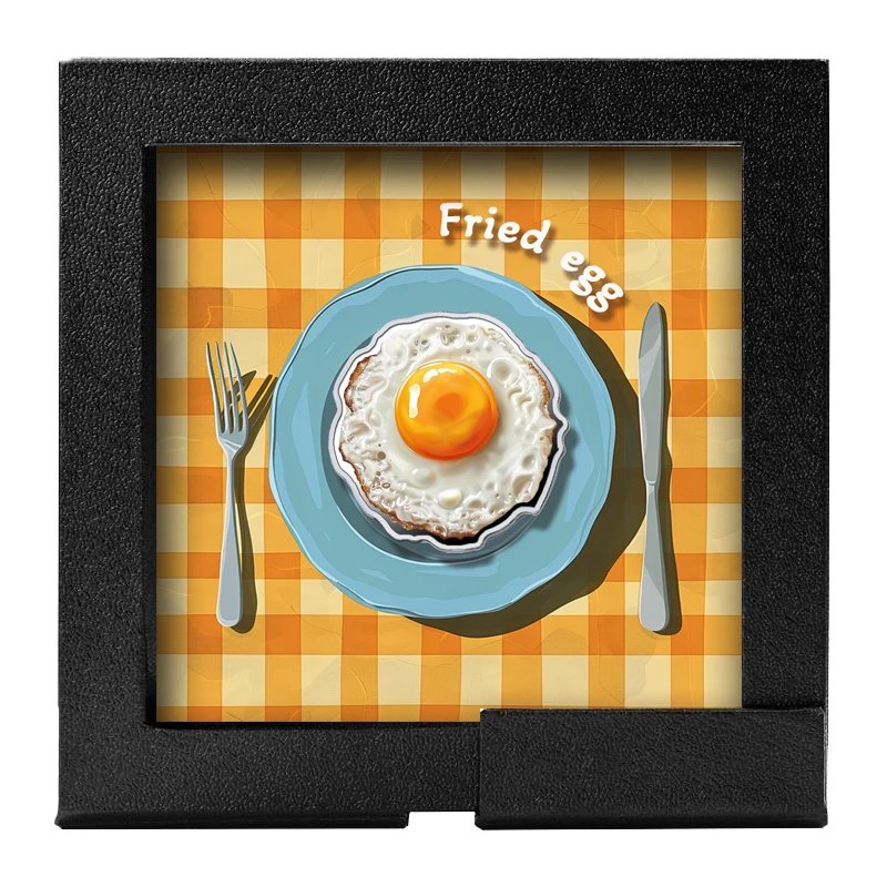 Cameroon: silver coin Fried Egg 2025 Proof 16.81 g  Collectible coins