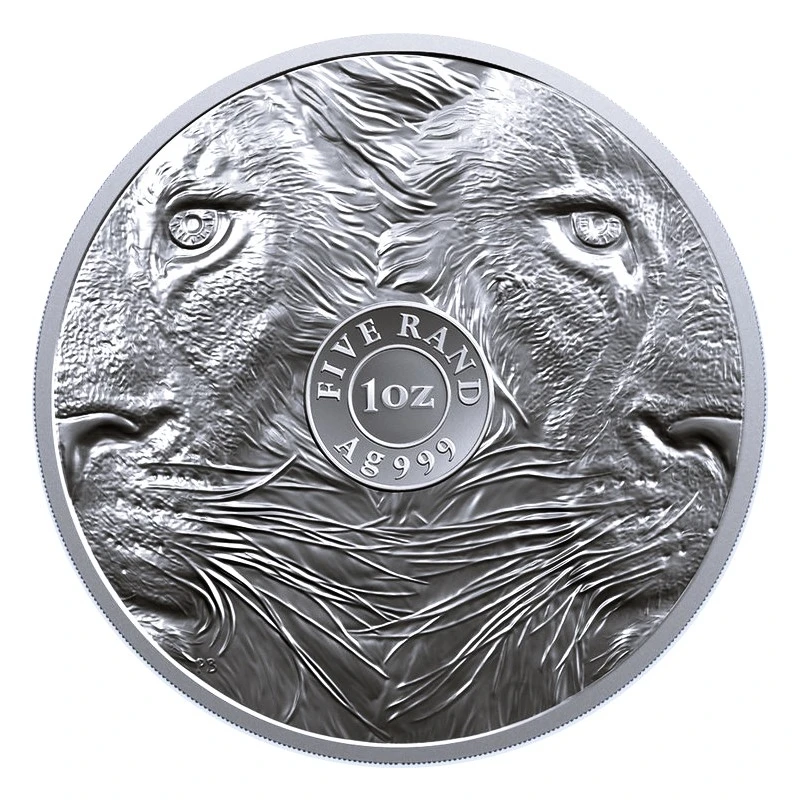 Jihoafrická republika: stříbrná mince Lion 2025 1 oz Sběratelské mince