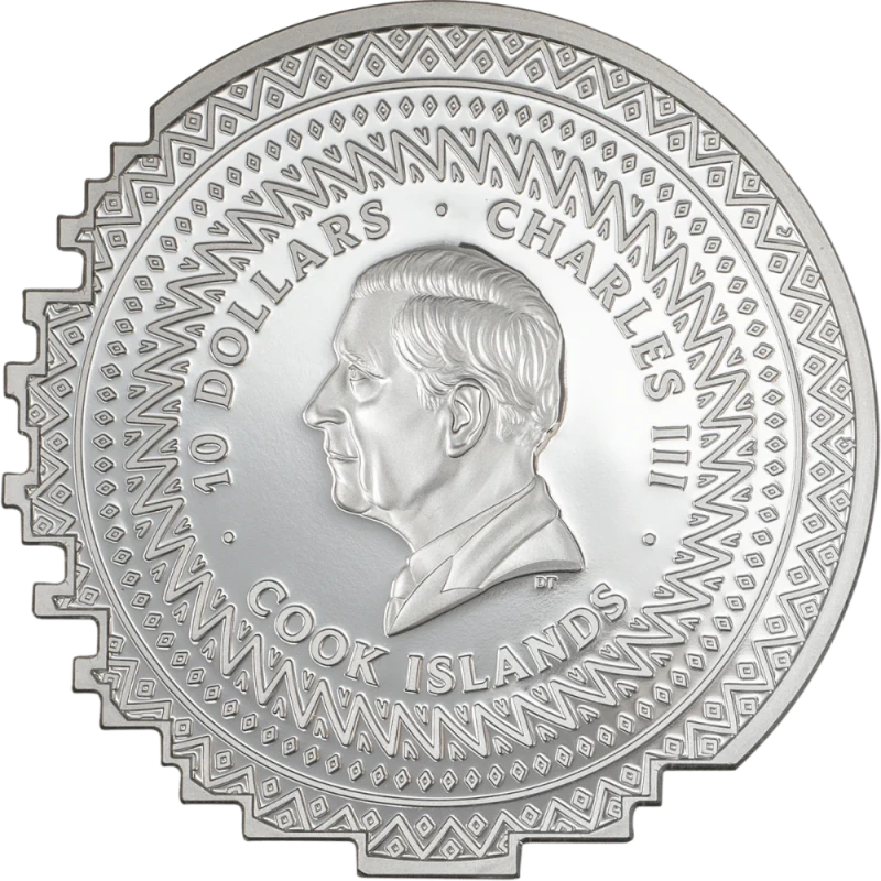 Cook Islands: silver coin Reconstruction Gorilla 2025 Proof 2 oz Collectible coins