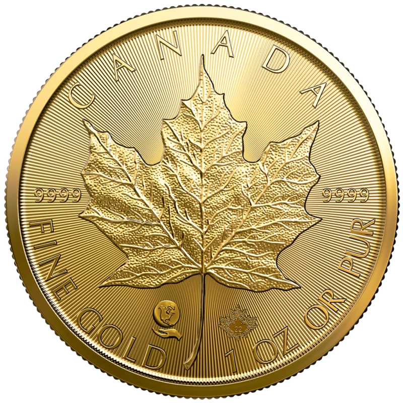 Золотая монета Канады Кленовый Лист 1 oz разные годы Investment coins
