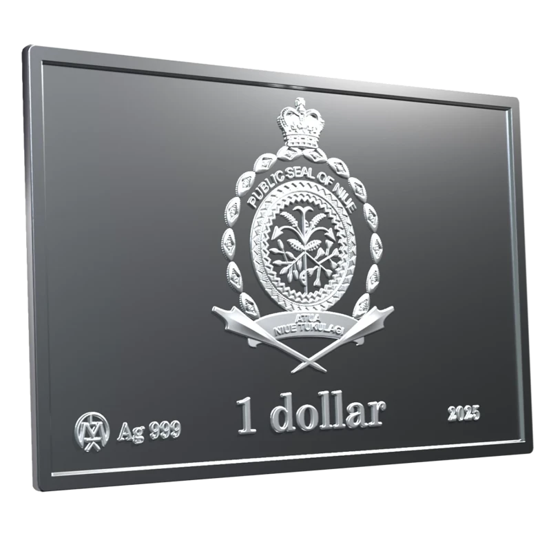 Niue: stříbrná mince Oběd na vrcholu mrakodrapu 2025 1 oz Sběratelské mince