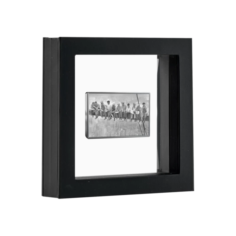 Niue: stříbrná mince Oběd na vrcholu mrakodrapu 2025 1 oz Sběratelské mince