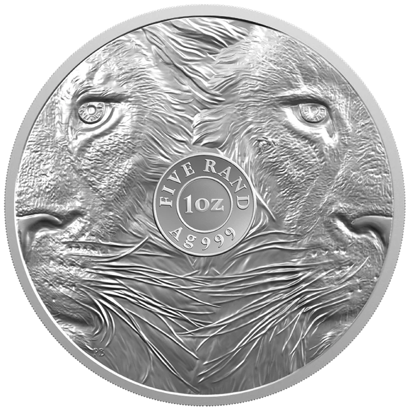 Jihoafrická republika: stříbrné mince Lev a Krugerrand 2025 Proof set 2 unce Sběratelské mince