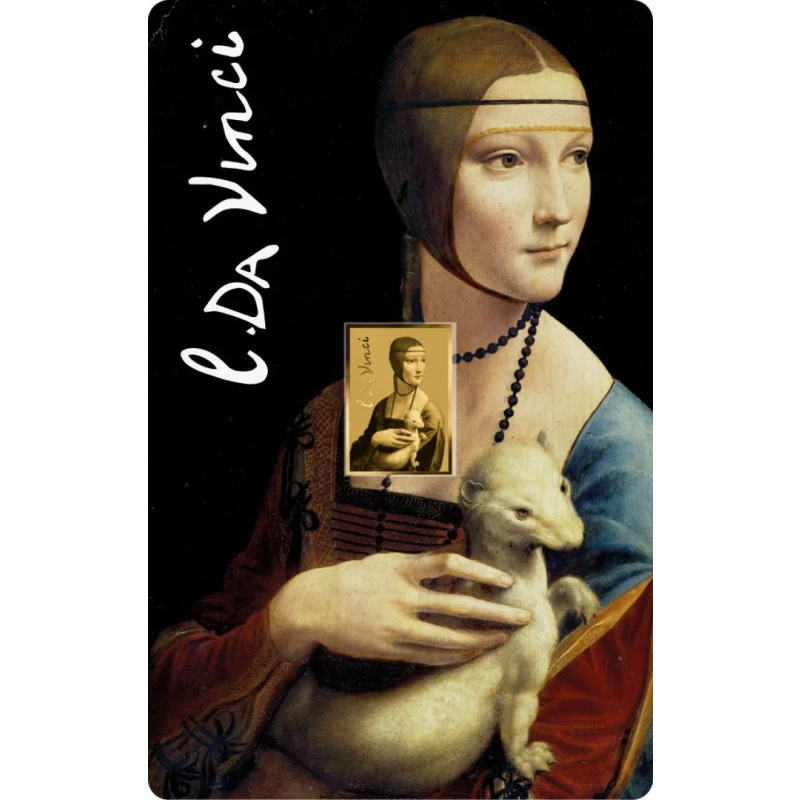 Čad: zlatá mince Makové pole u Argenteuil 1/1000 oz Sběratelské mince