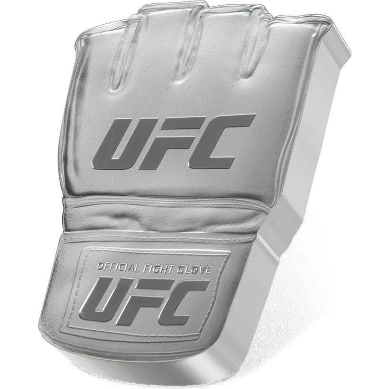Niue: stříbrná mince UFC Glove 2024 Proof 3 unce Sběratelské mince