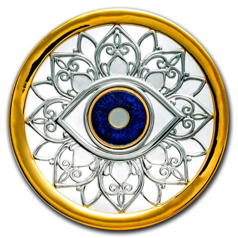 Barbados: stříbrná mince Protecting Eye 2024 6,5 g Sběratelské mince