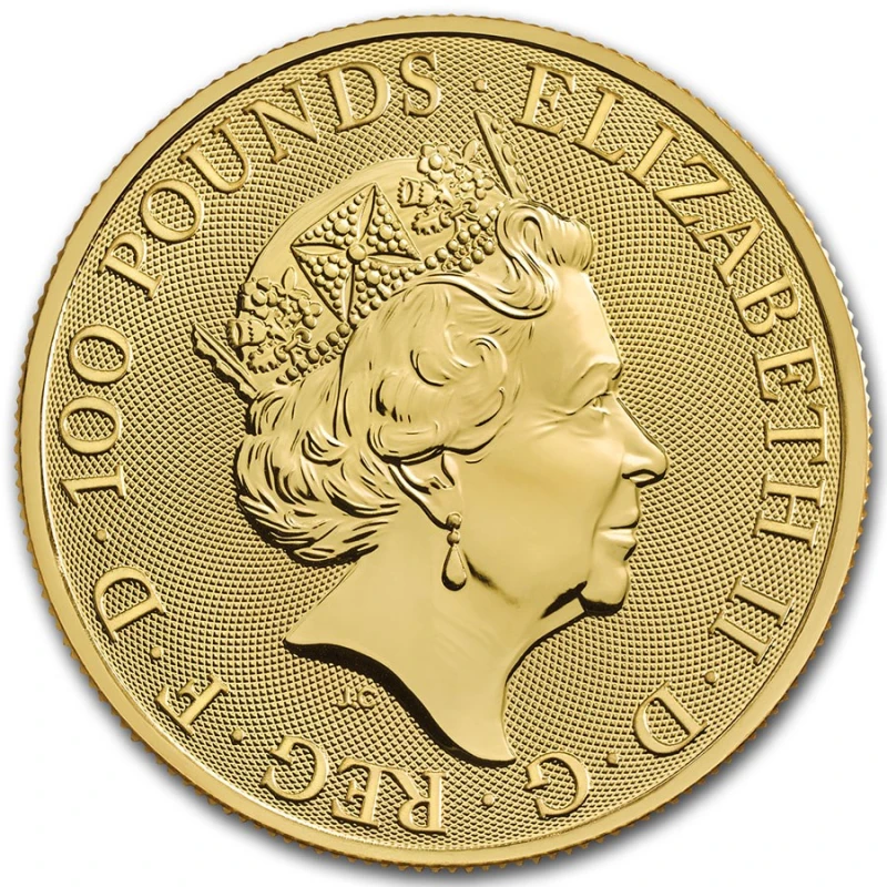 Zlatá mince Greyhound of Richmond 2021, 1 unce Investiční mince