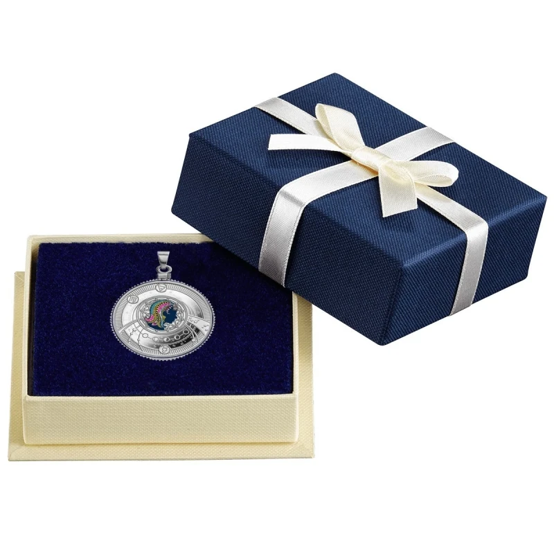 Cameroon: silver coin Virgo 2025 Proof colored 10 g Collectible coins