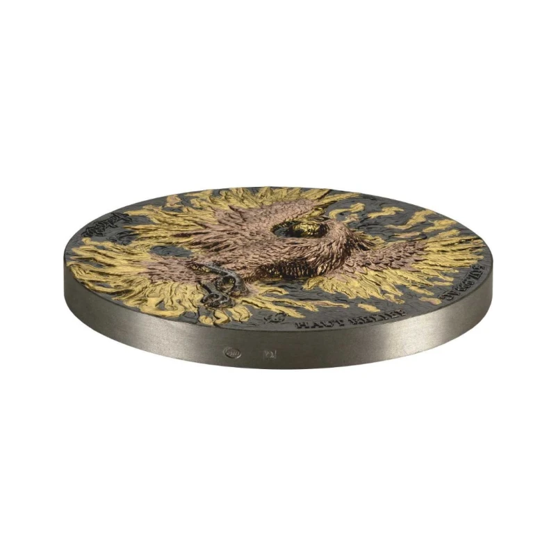 Republika Pobřeží slonoviny: stříbrné mince Phoenix 2025 10 unce Sběratelské mince