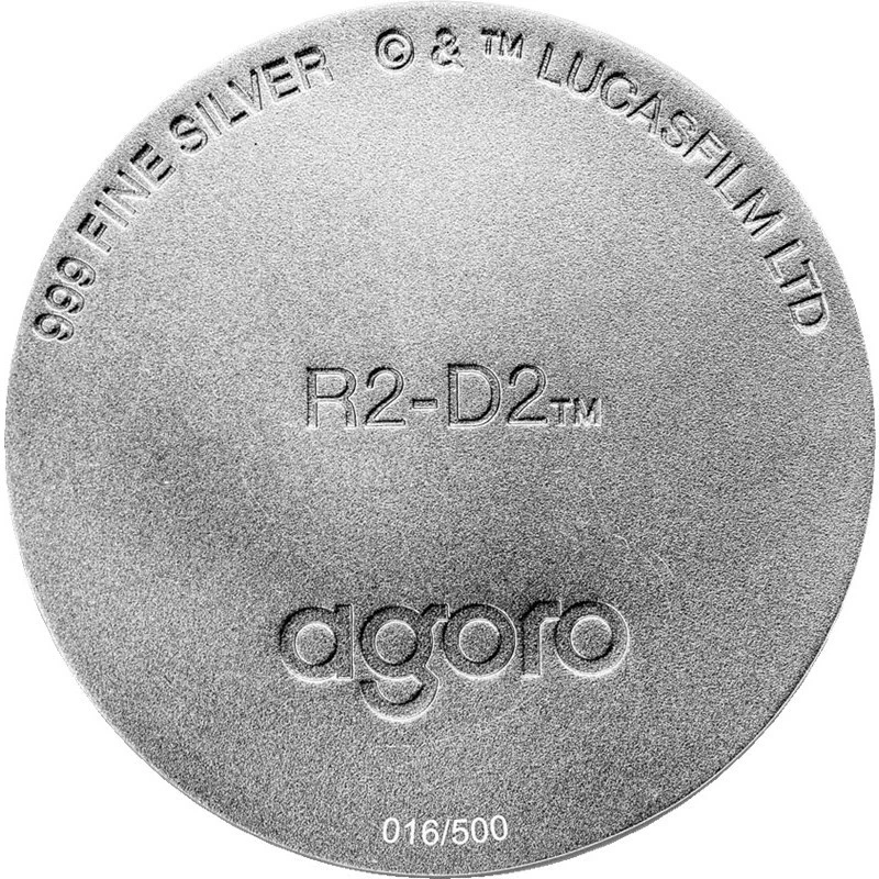 Niue: silver coin Star Wars R2-D2 2024 150 g Collectible coins