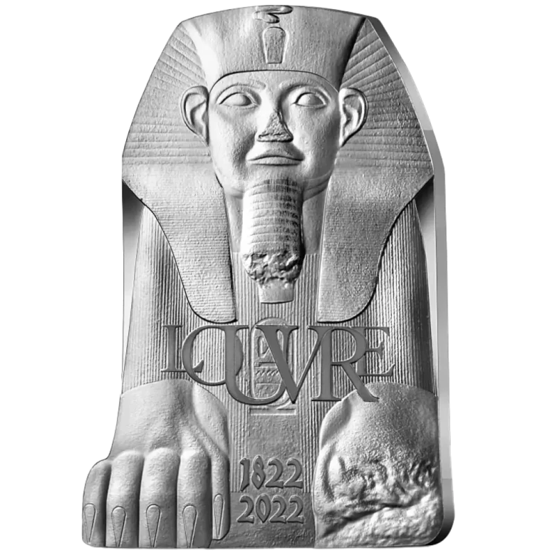 Francie Stříbrná mince Louvre 2022 Proof 22,2 g Sběratelské mince