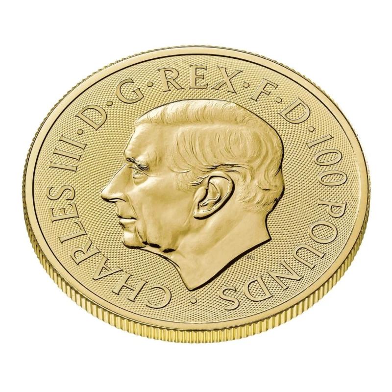 Zlatá mince Spojeného království Legendární stvoření Lochnesská příšera 2026 1 unce Investiční mince