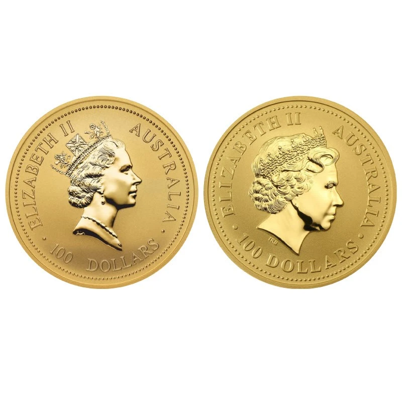Austrálie Zlaté mince Lunar I 1996-2007 Sada 12 uncí Sběratelské mince