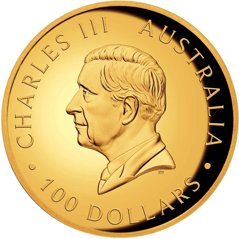 Austrálie Zlatá mince Koala 2024 Proof High Relief 1 unce Sběratelské mince