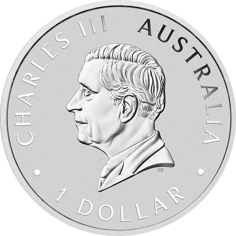 Australská stříbrná mince Australian Emu 2026 Colored 1 unce Sběratelské mince