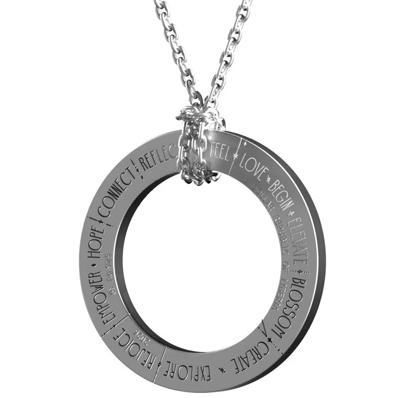 Liberia Silver Coin Circle of Luck Pendant 2026 5.7 g Collectible coins