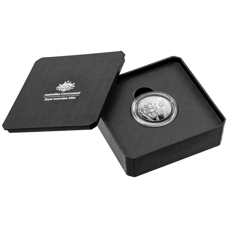 Australská stříbrná mince Koala 2026 RAM Proof 1 unce Sběratelské mince