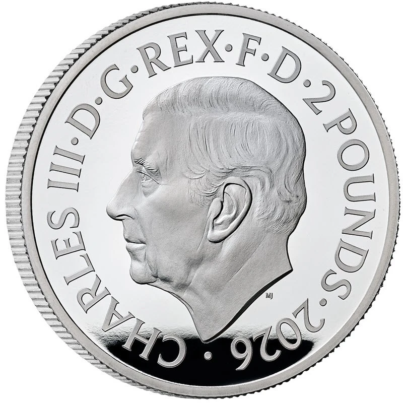 United Kingdom Silver Coin The Lion and the Eagle 2026 Proof 1 oz Collectible coins
